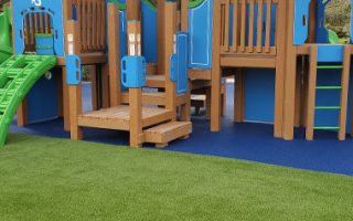 outdoor safety surfacing installation gallery